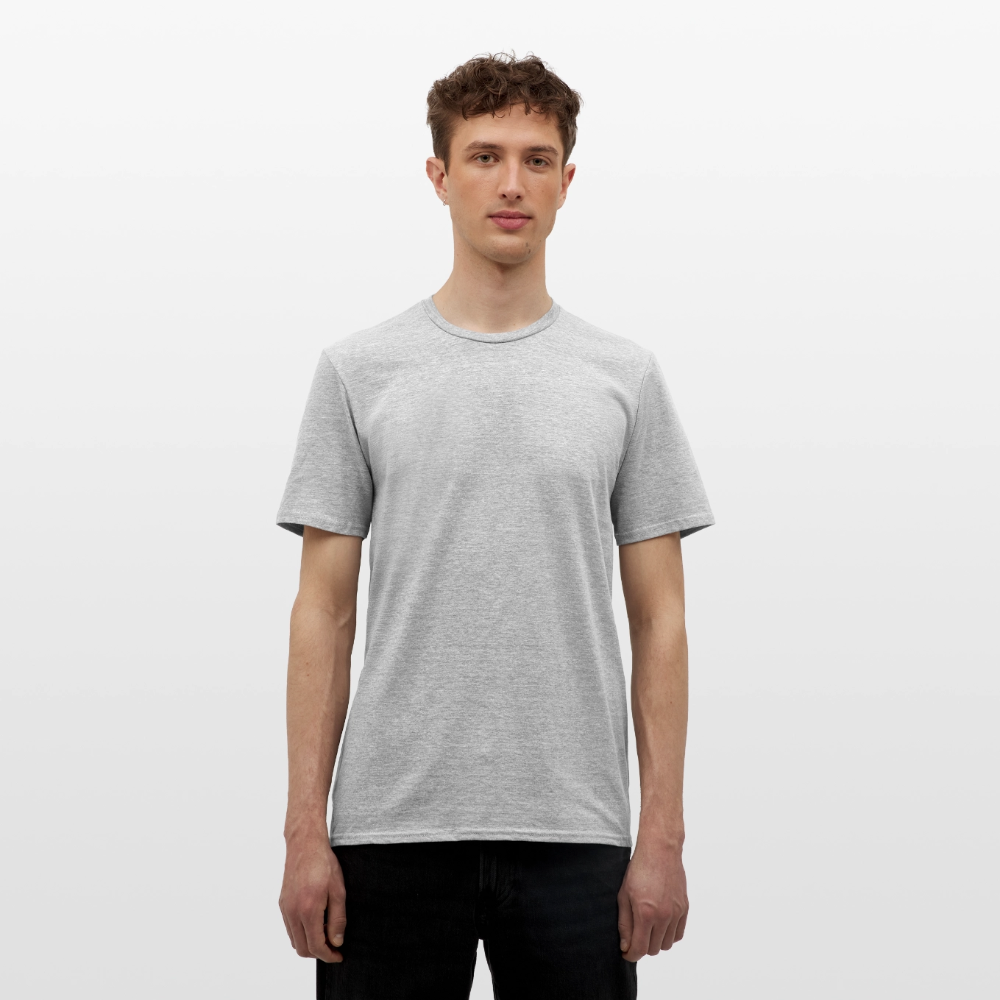 Mannen T-shirt - grijs gemêleerd
