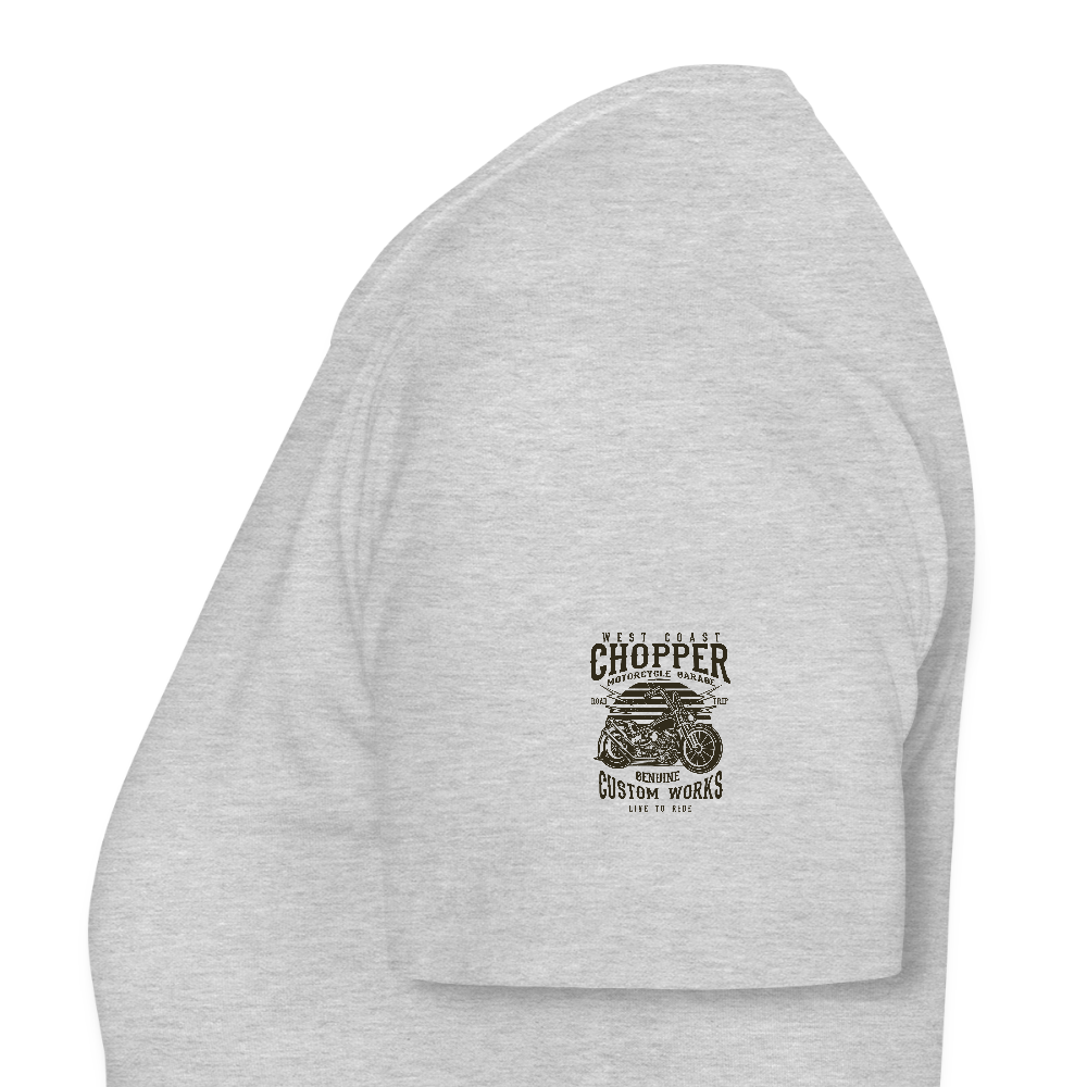 Vrouwen T-shirt - grijs gemêleerd