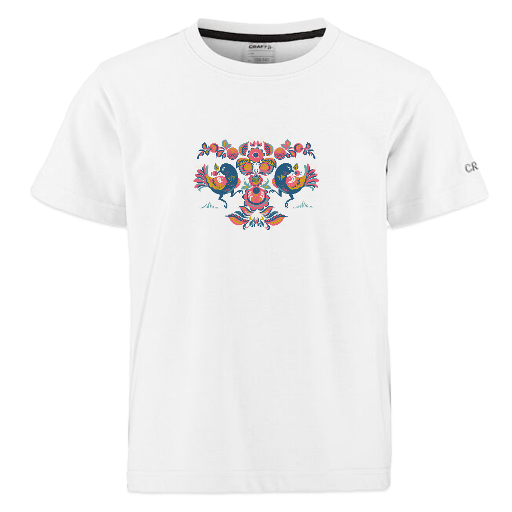 CRAFT Community 2.0 tieners T-shirt - wit