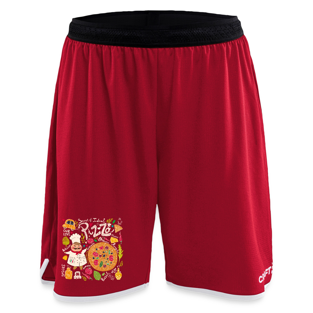 CRAFT Progress vrouwen basketbalshorts - donkerrood