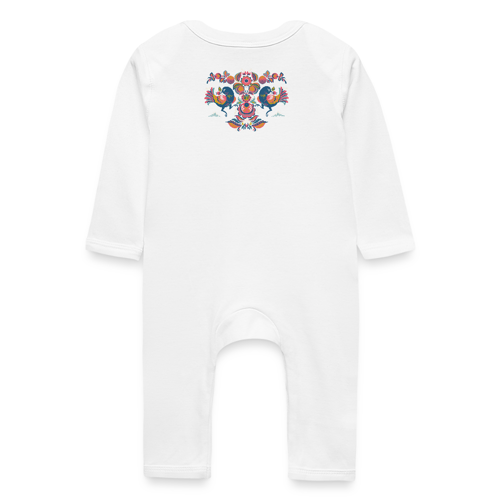 Baby bio kruippakje - wit