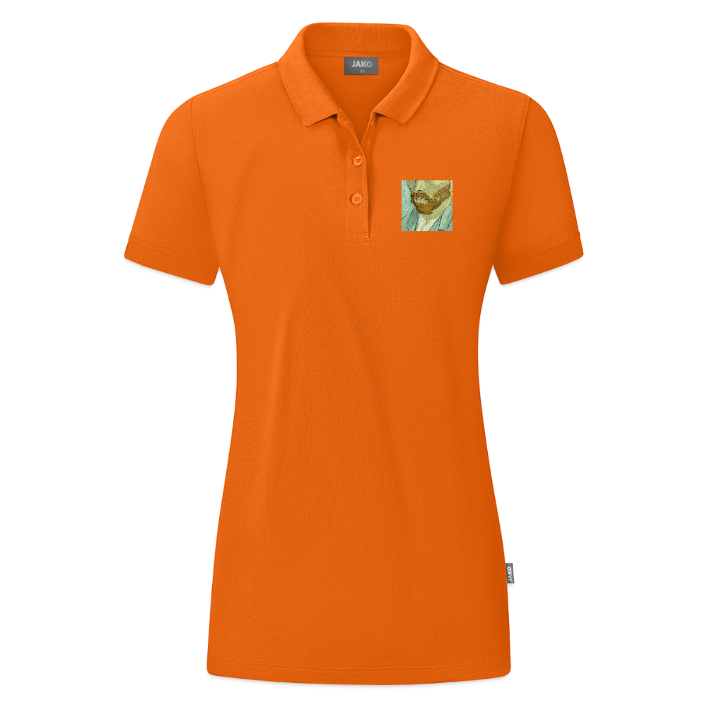 JAKO Vrouwen polo Organic - neonoranje