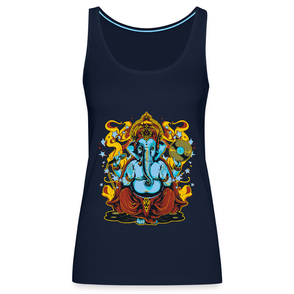 Vrouwen Premium tank top - navy