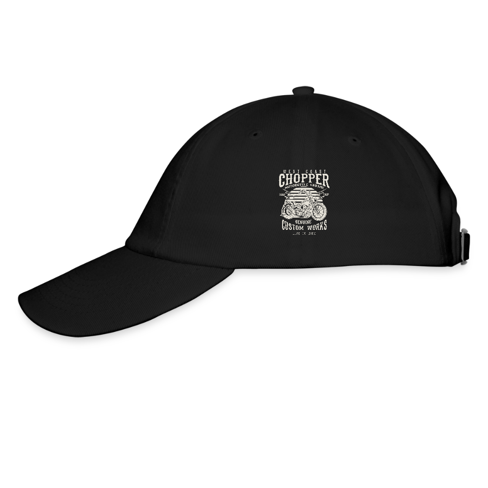 Baseballcap - zwart/zwart