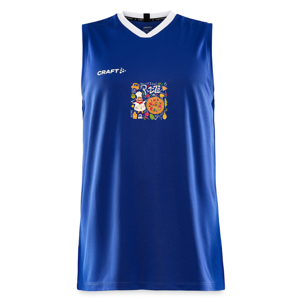CRAFT Progress mannen basketbalshirt - koningsblauw