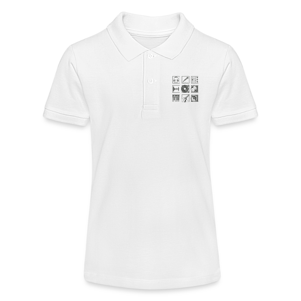 Stanley/Stella Teenagers bio-poloshirt MINI SPRINTER - wit