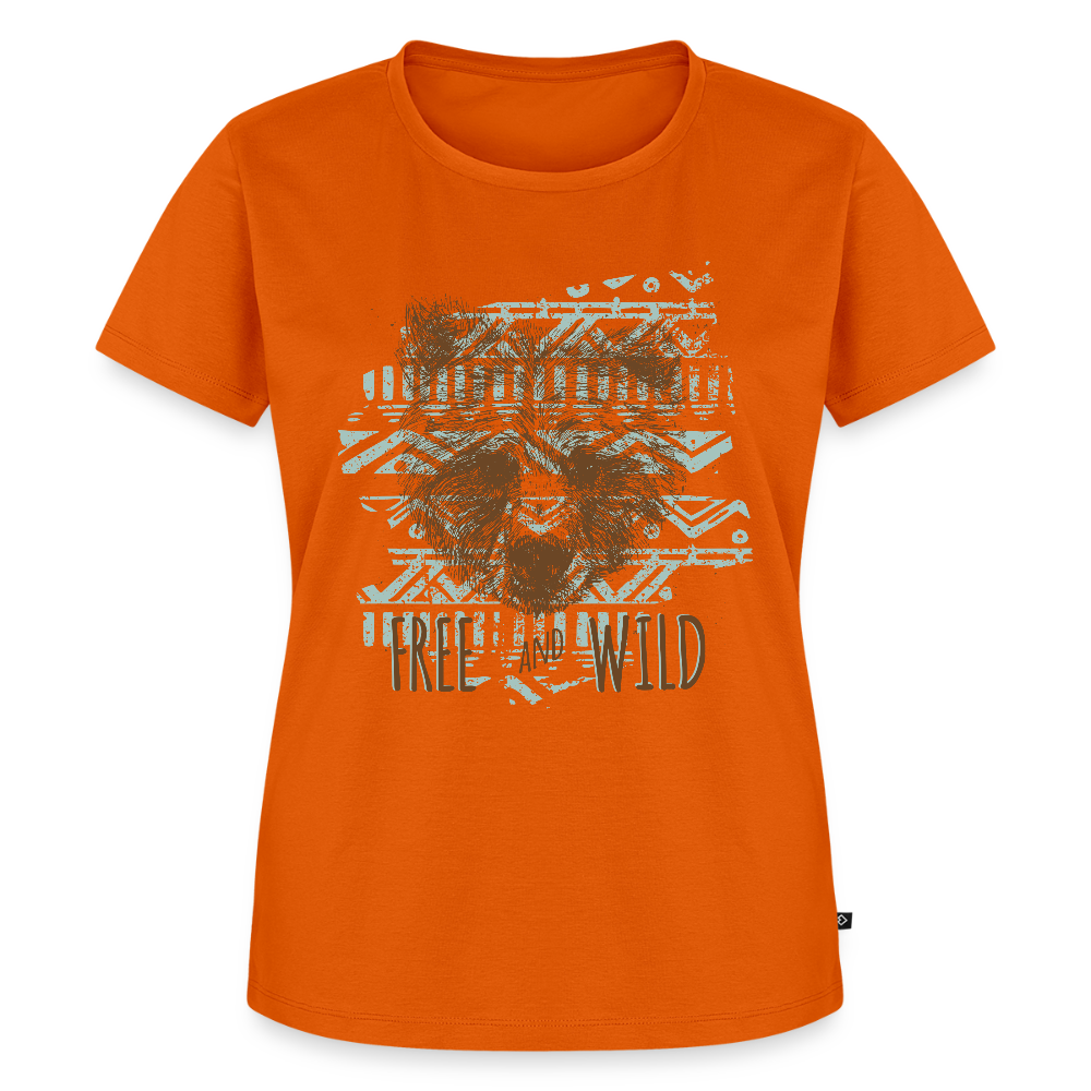 Vrouwen Premium T-shirt - oranje