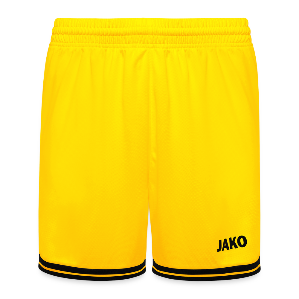 JAKO Kinderbasketbalshort Center 2.0 - geel/zwart