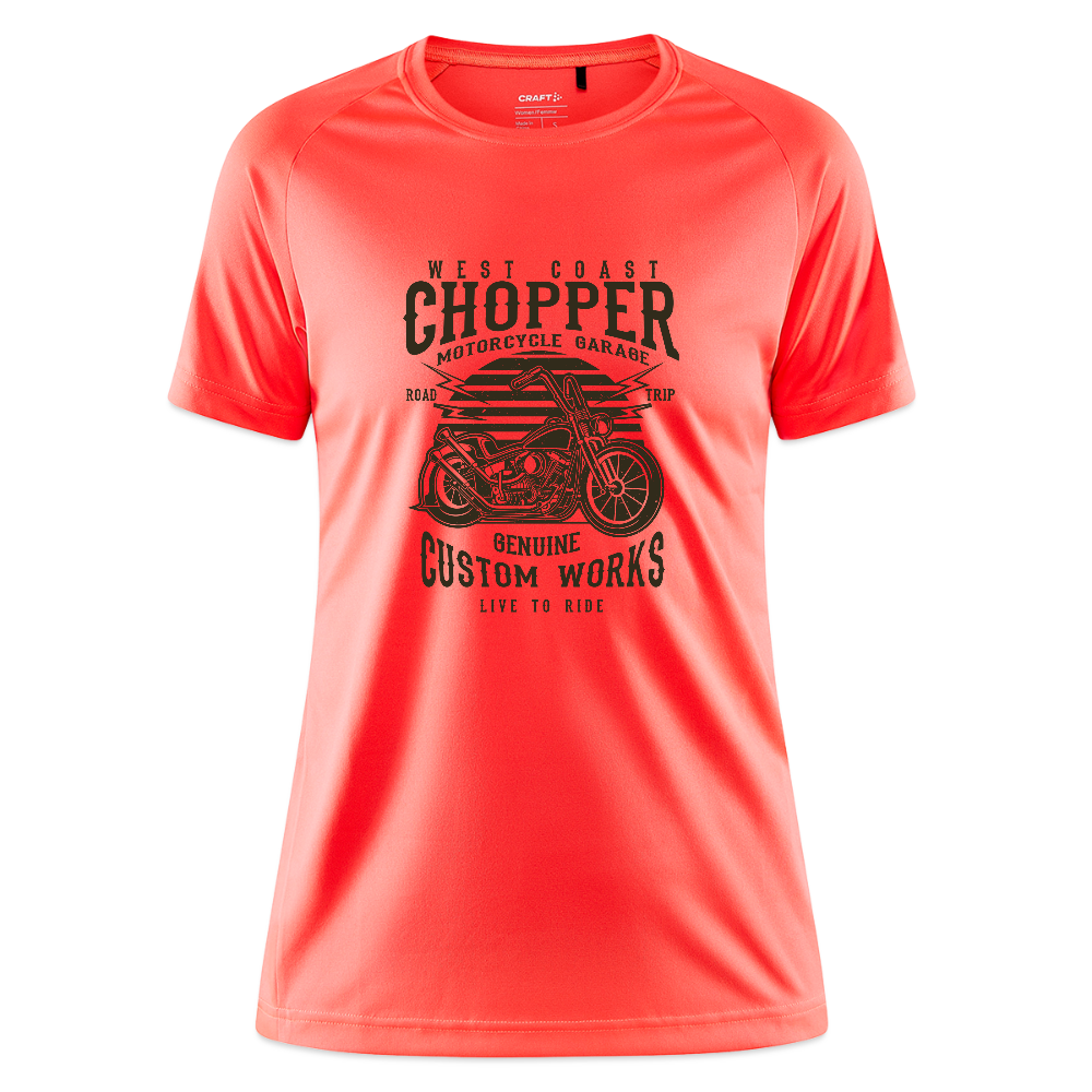 CRAFT Core Unify vrouwen training-T-shirt - coral