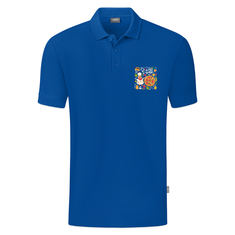 JAKO Kinderpolo Organic - blauw