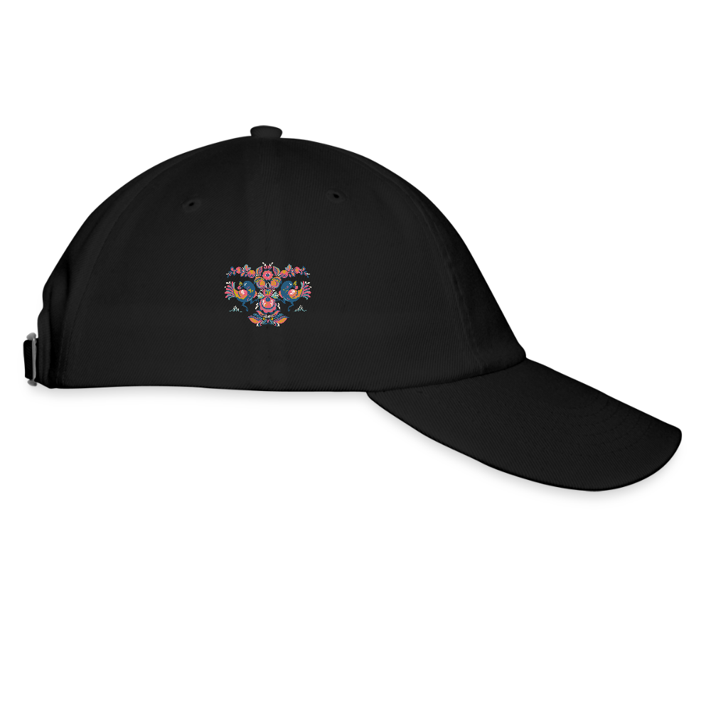 Baseballcap - zwart/zwart