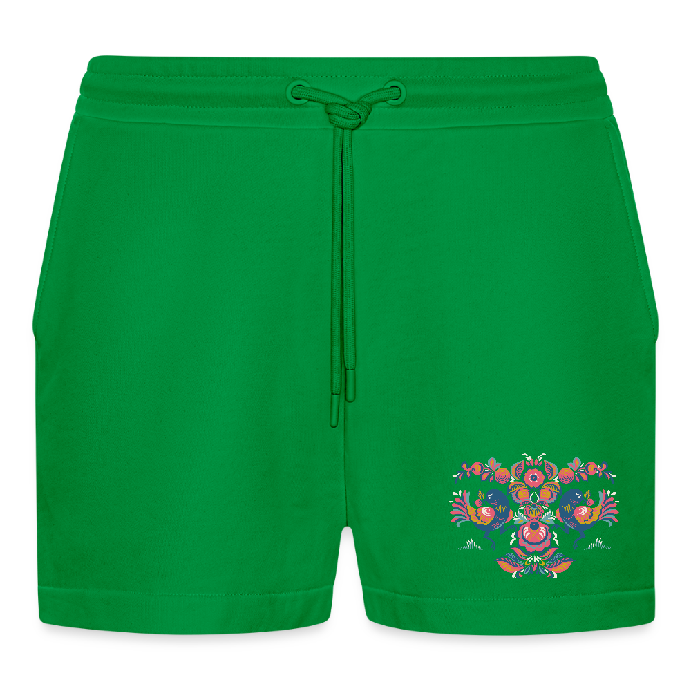 Organic relaxed cropped shorts made in EU - City Green