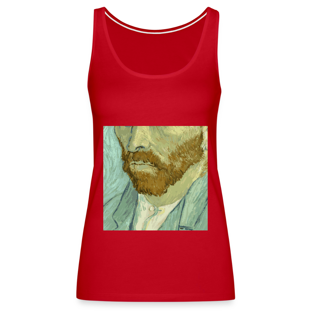 Vrouwen Premium tank top - rood