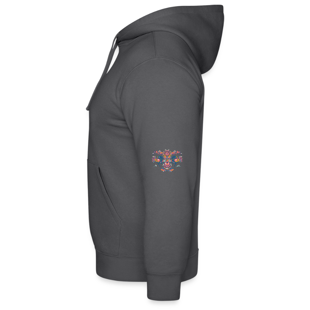 Mannenhoodie van Russell - grijs