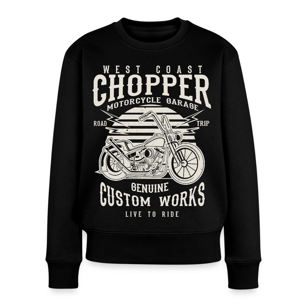 Vrouwen premium sweater - zwart