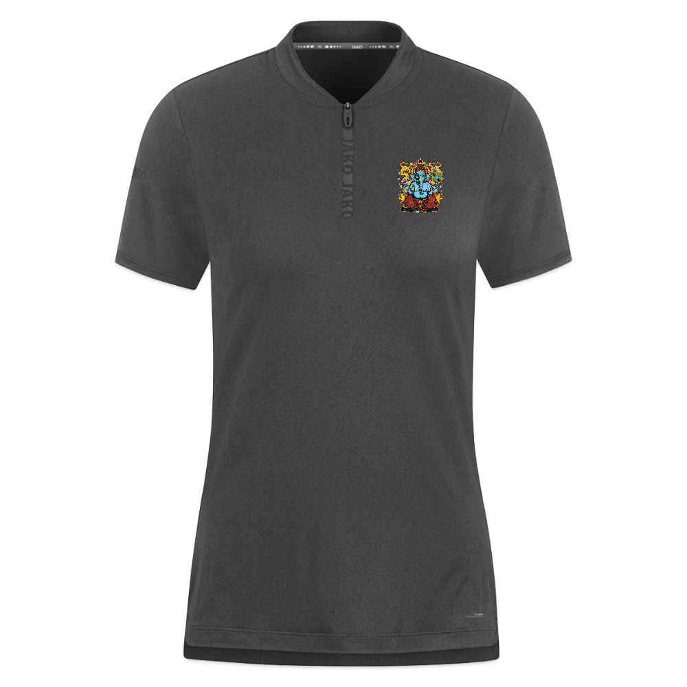 JAKO Vrouwen poloshirt Pro Casual - grafietgrijs