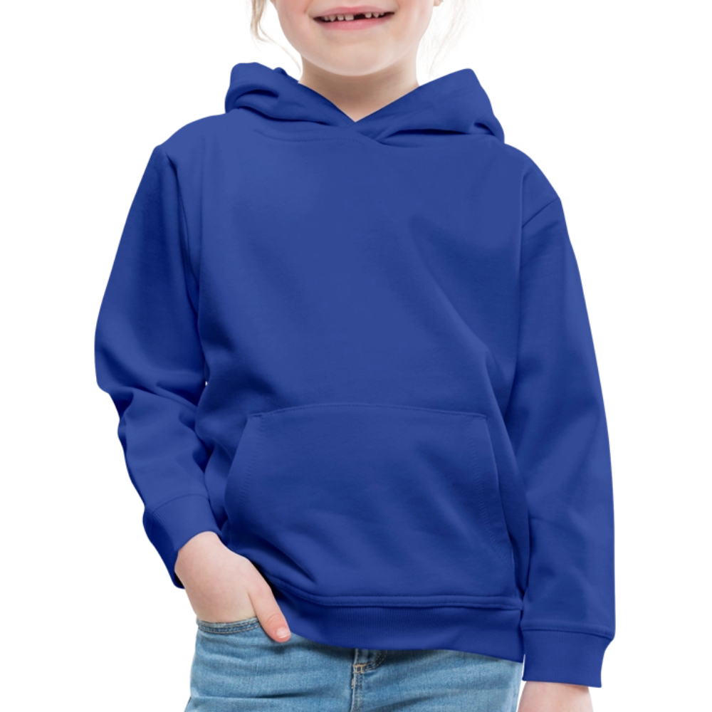 Kinderen trui Premium met capuchon - koningsblauw