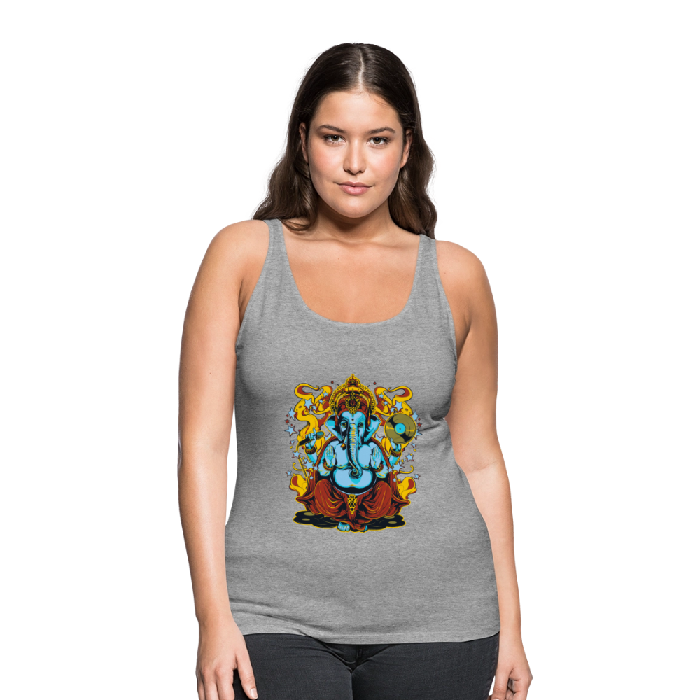 Vrouwen Premium tank top - grijs gemêleerd