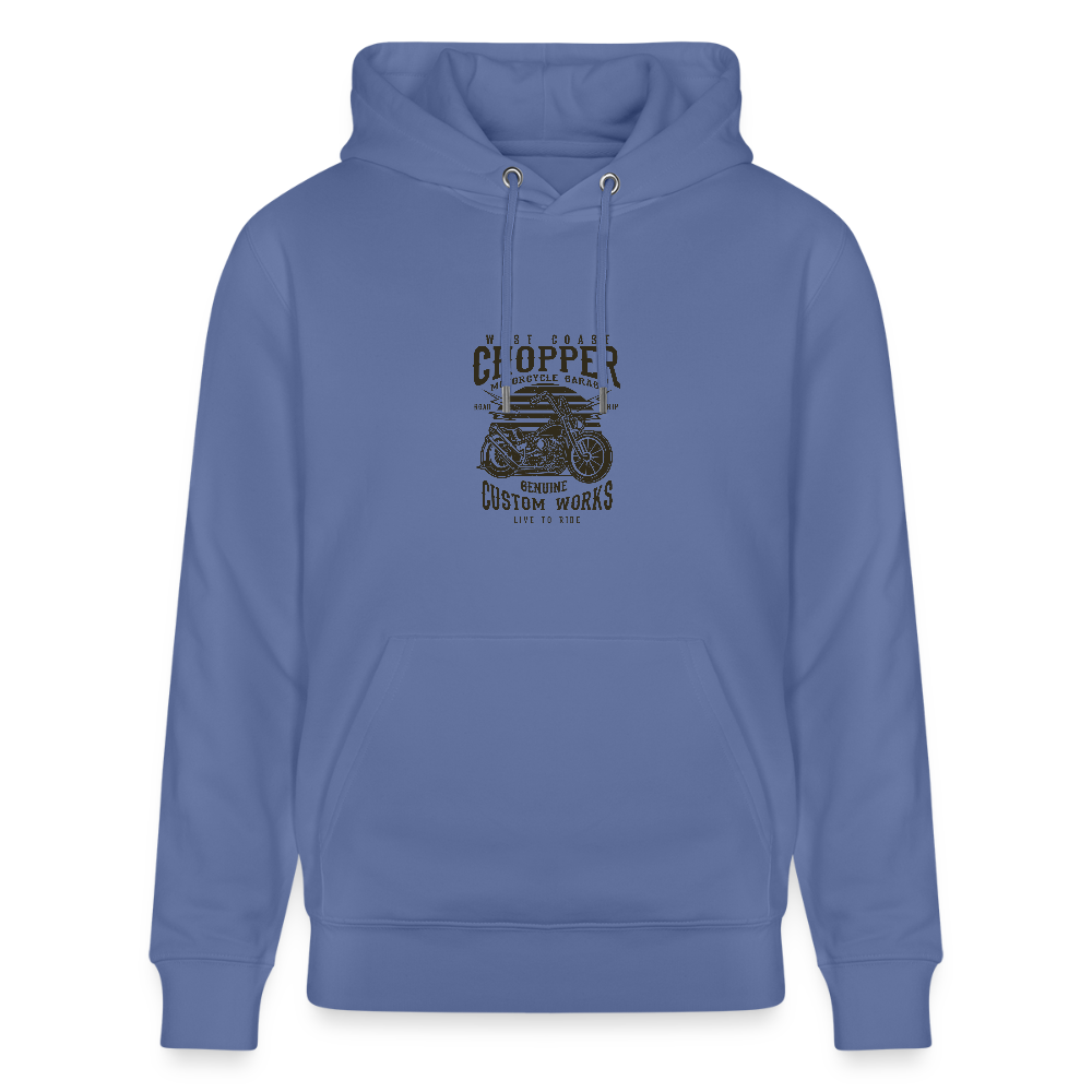Stanley/Stella Uniseks bio-hoodie CRUISER - blauw