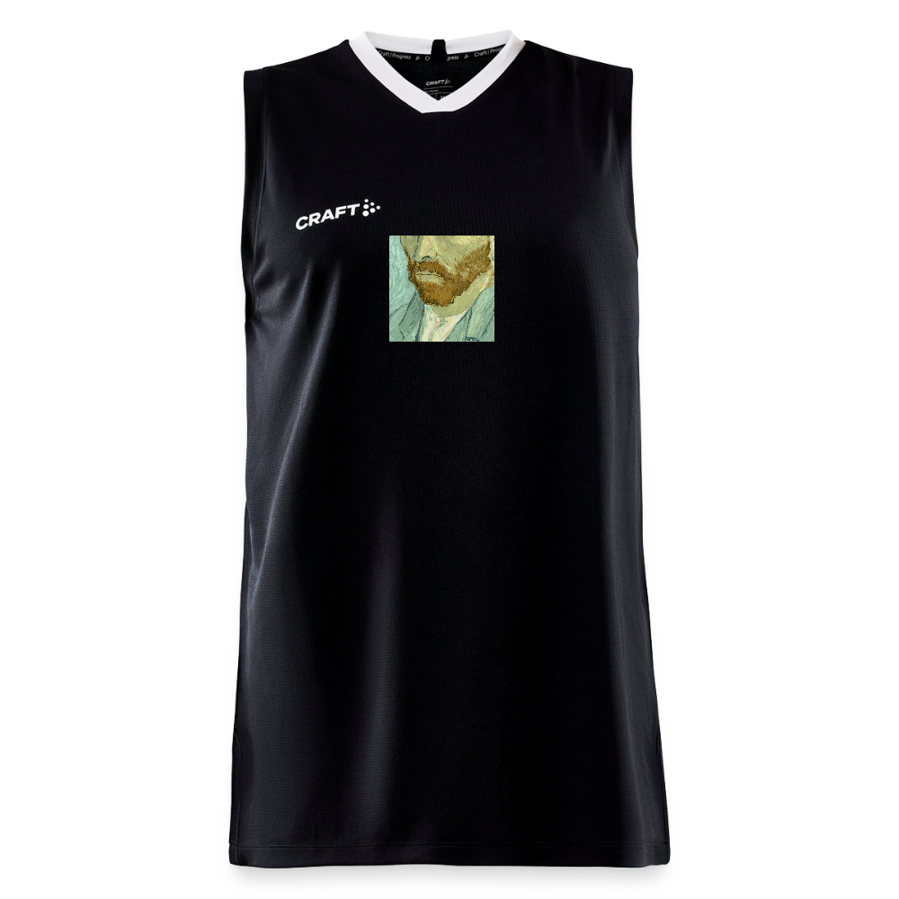 CRAFT Progress kinder-basketbalshirt - zwart
