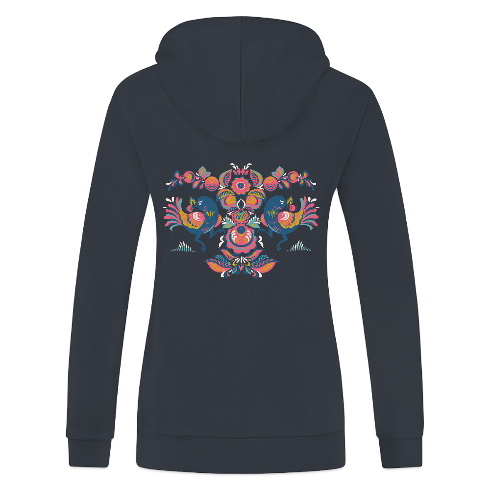 JAKO Vrouwen ziphoodie Organic - houtskool