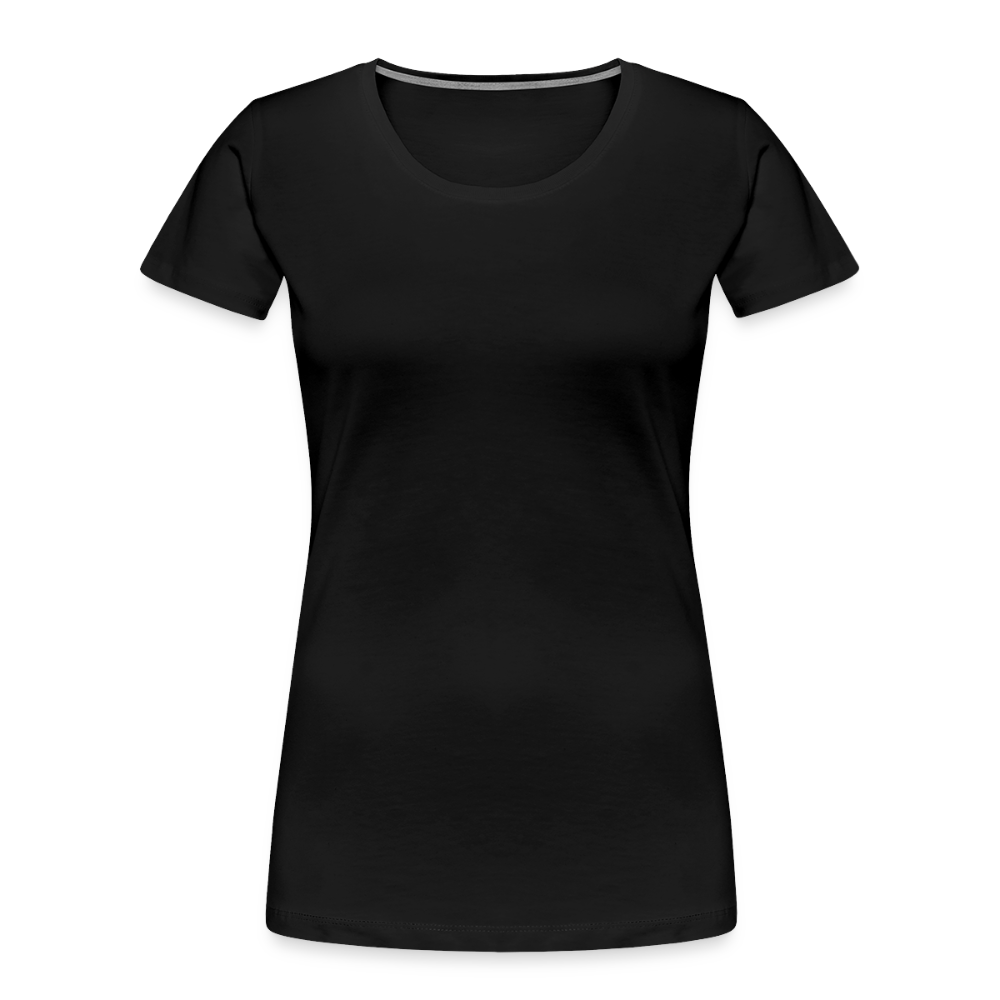 Vrouwen premium bio T-shirt - zwart