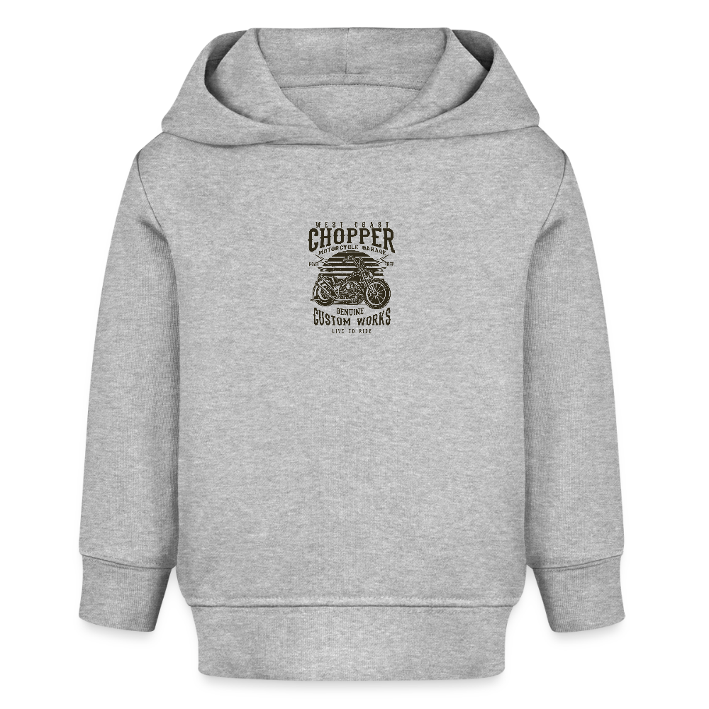 Stanley/Stella Bio hoodie BABY CRUISER - grijs gemêleerd