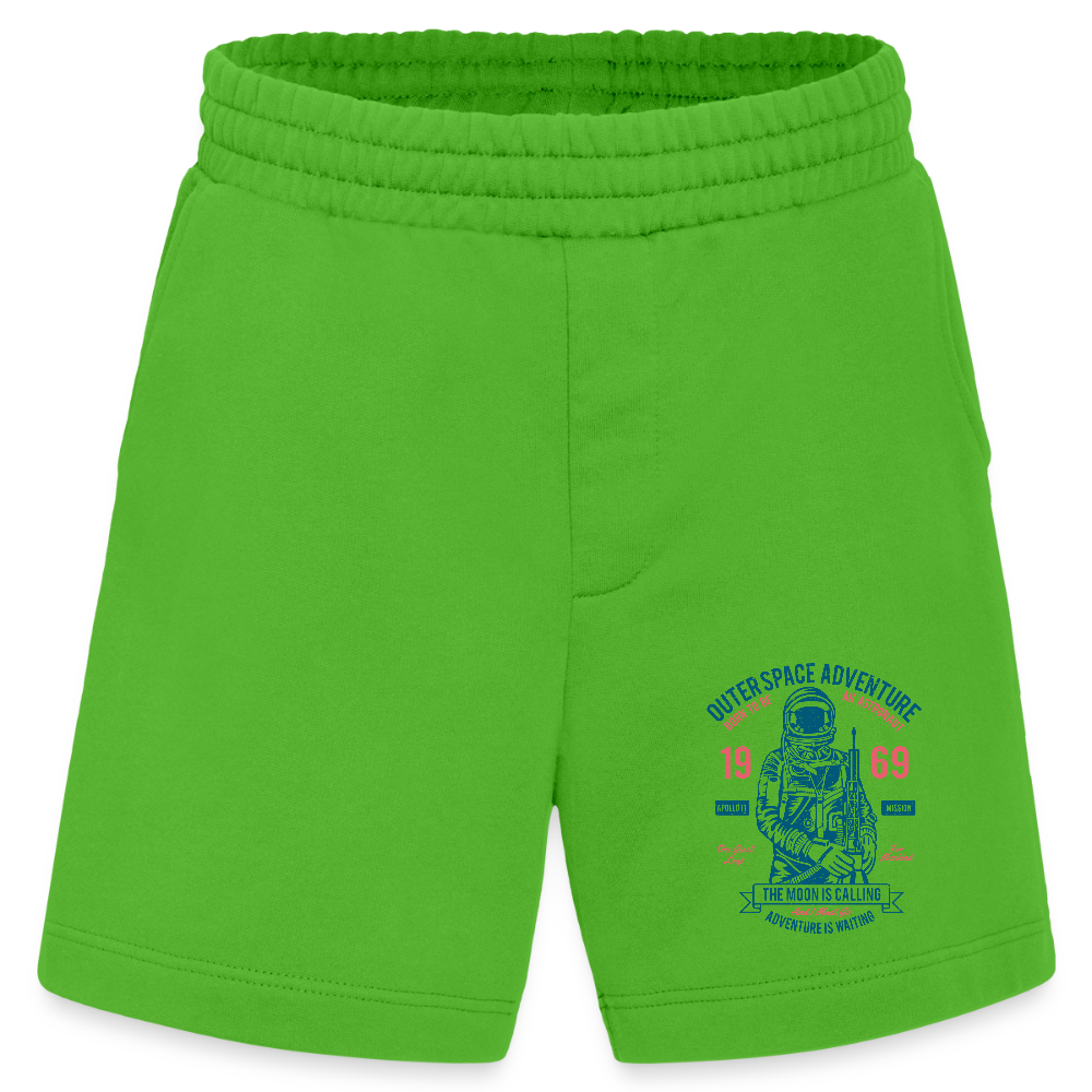 Heavyweight organic shorts made in EU - Apple Neon