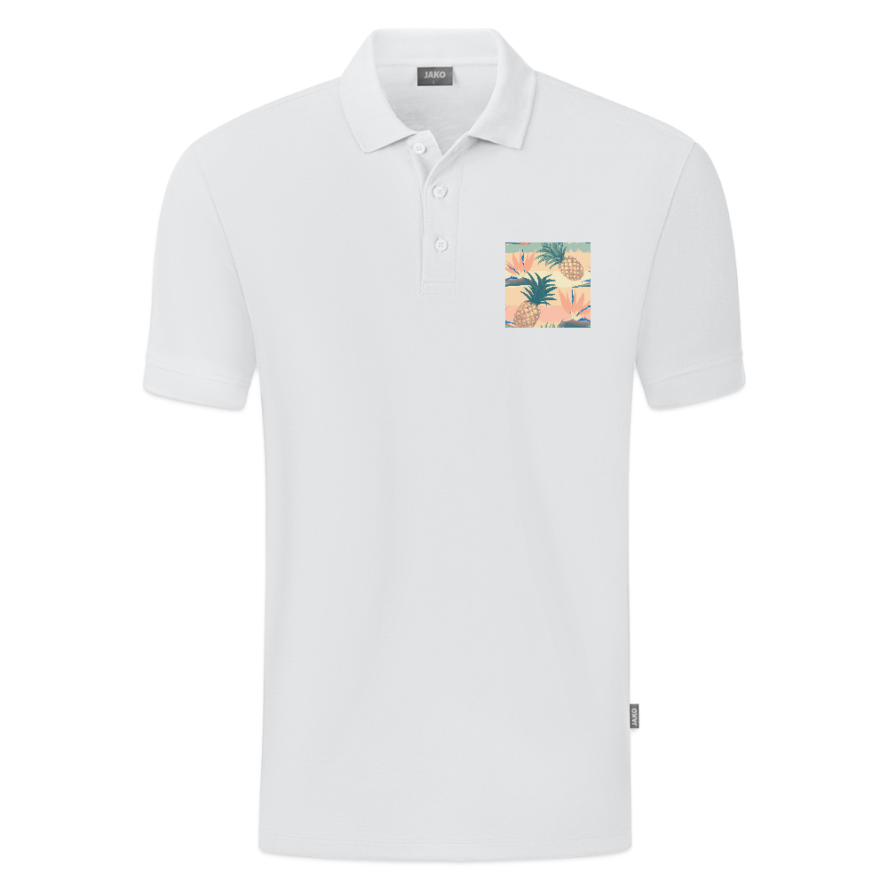 JAKO Kinderpolo Organic - wit