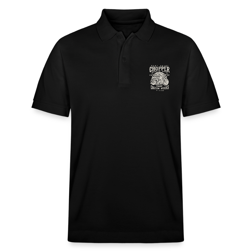 Stanley/Stella uniseks bio poloshirt PREPSTER - zwart