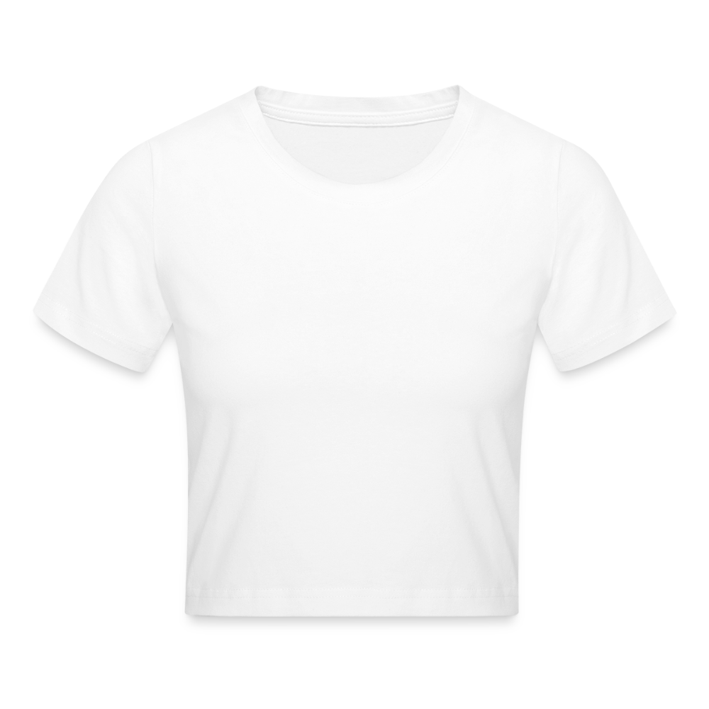 Cropped T-Shirt - wit