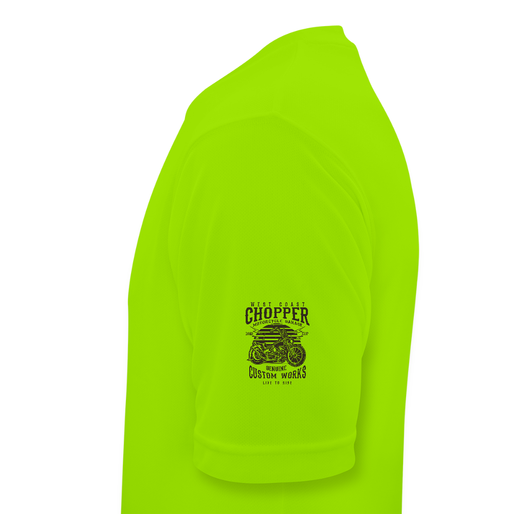 Mannen T-shirt ademend actief - neongroen