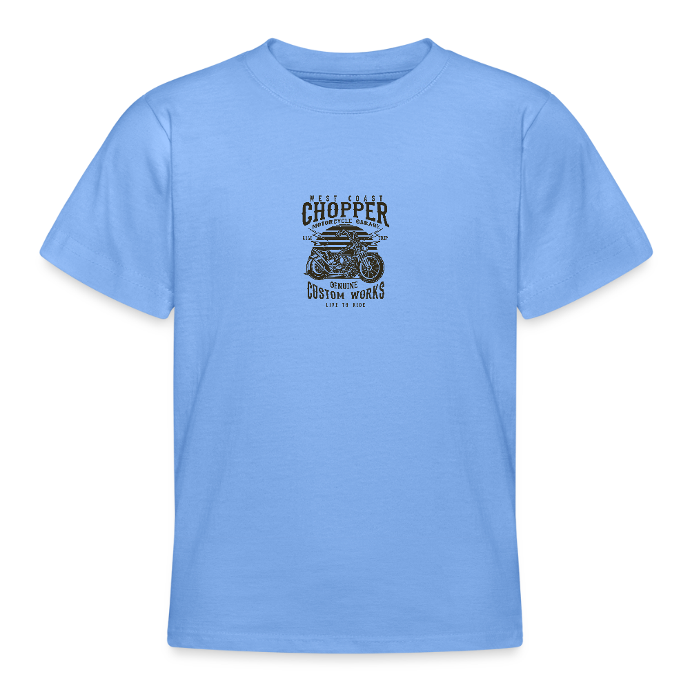 Teenager T-shirt - hemelsblauw