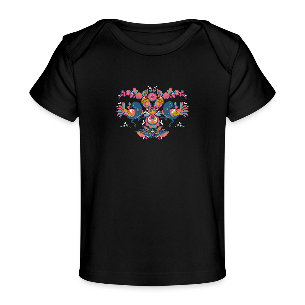 Baby bio-T-shirt - zwart