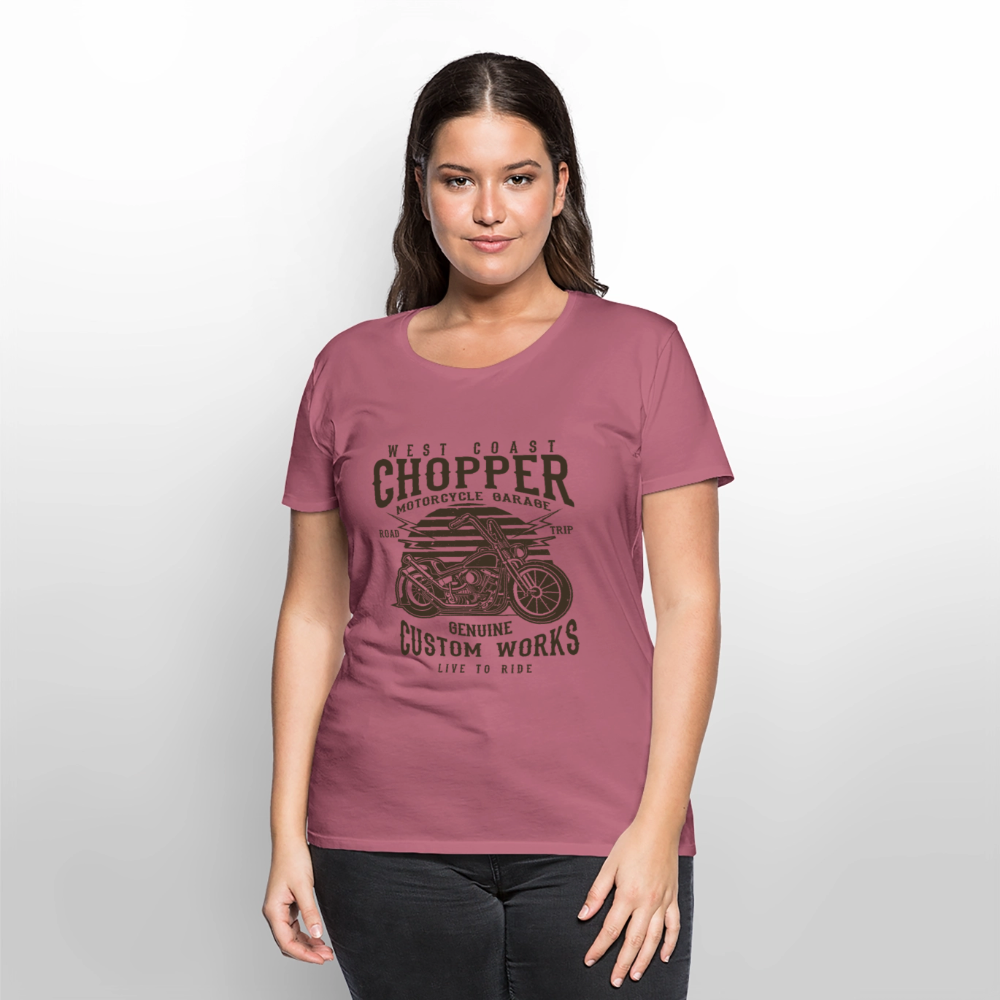 Vrouwen Premium T-shirt - mauve