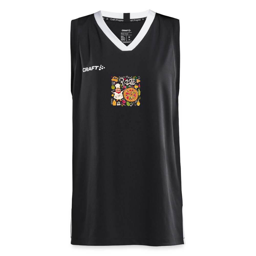 CRAFT Progress teenager basketbalshirt - zwart