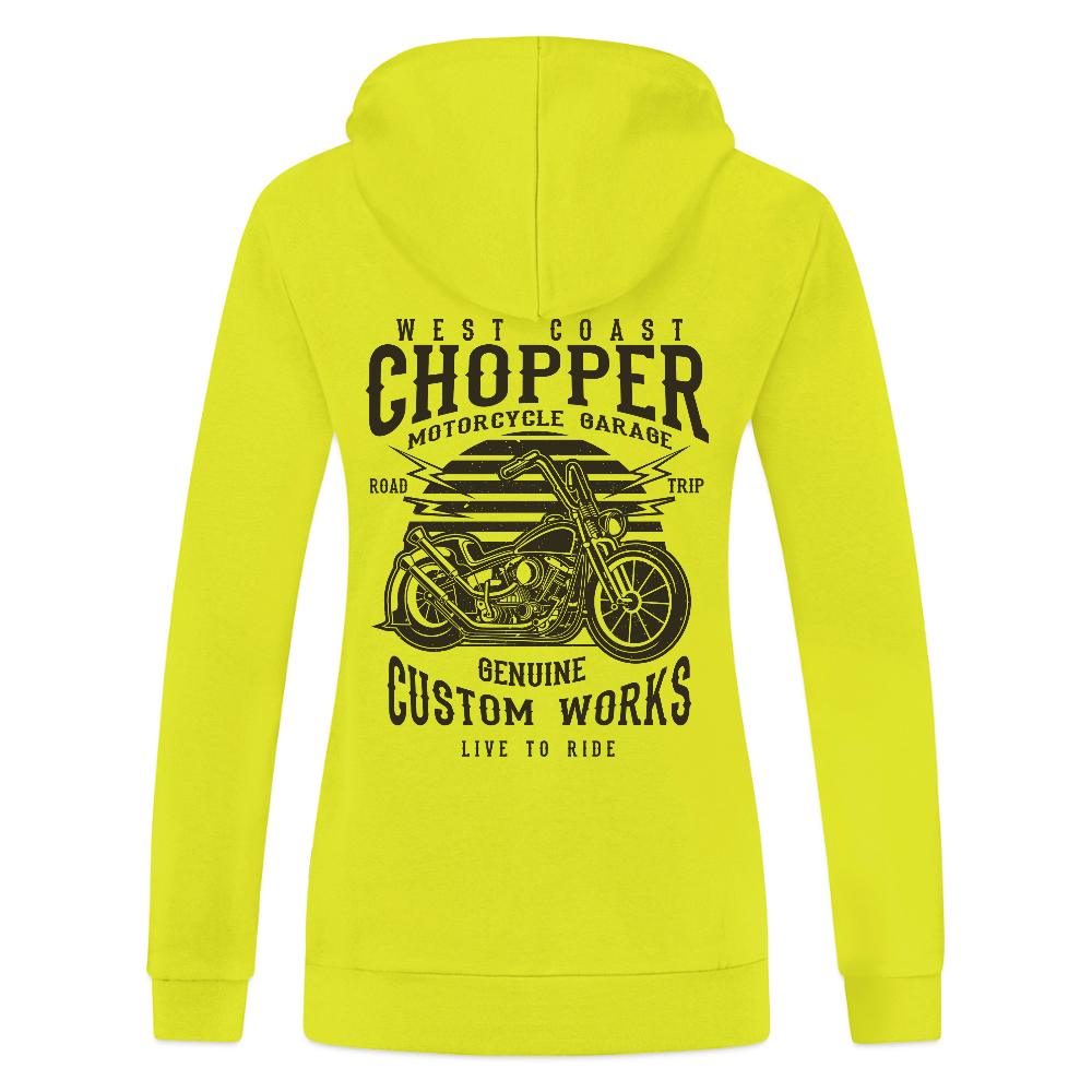 JAKO Vrouwen ziphoodie Organic - limegroen