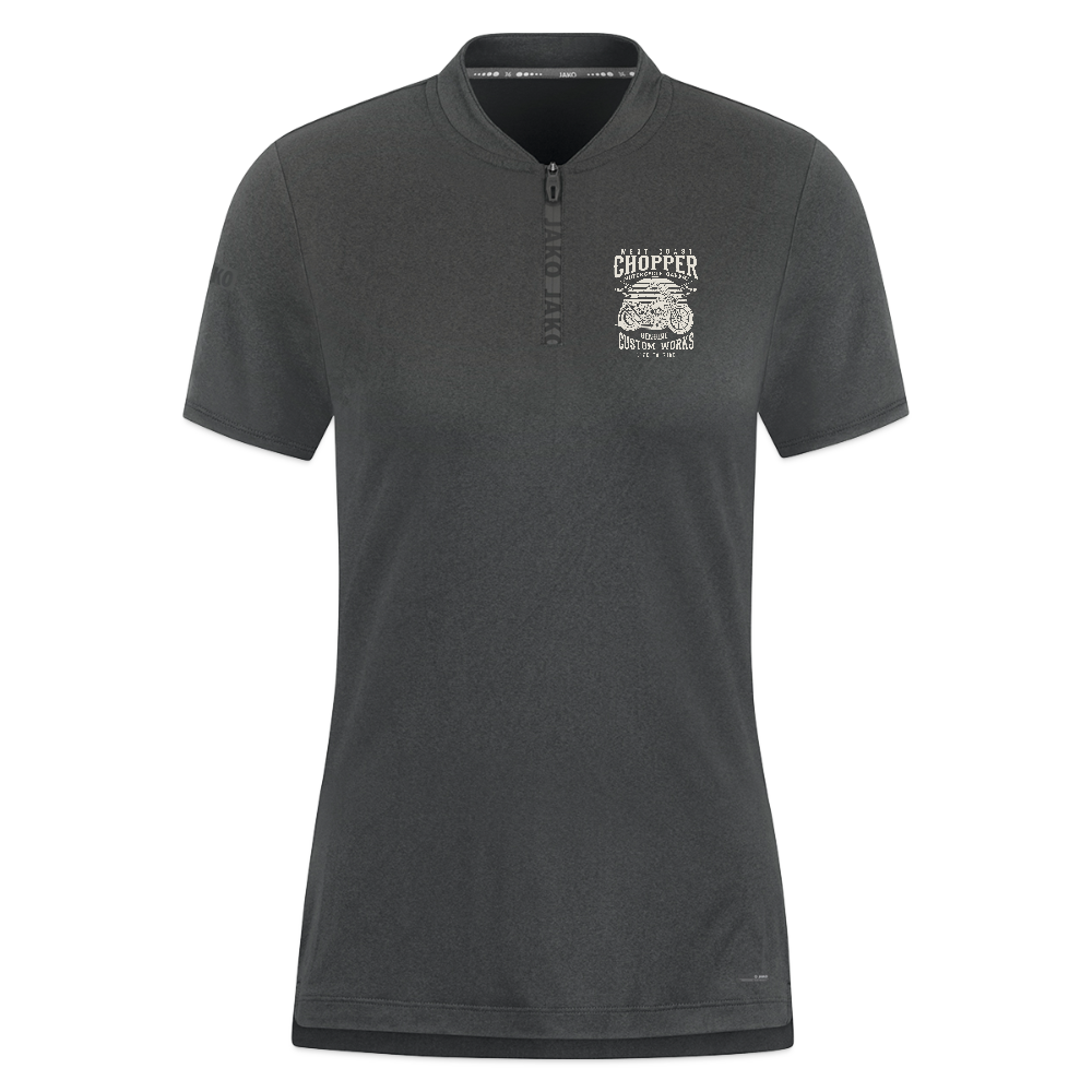 JAKO Vrouwen poloshirt Pro Casual - grafietgrijs