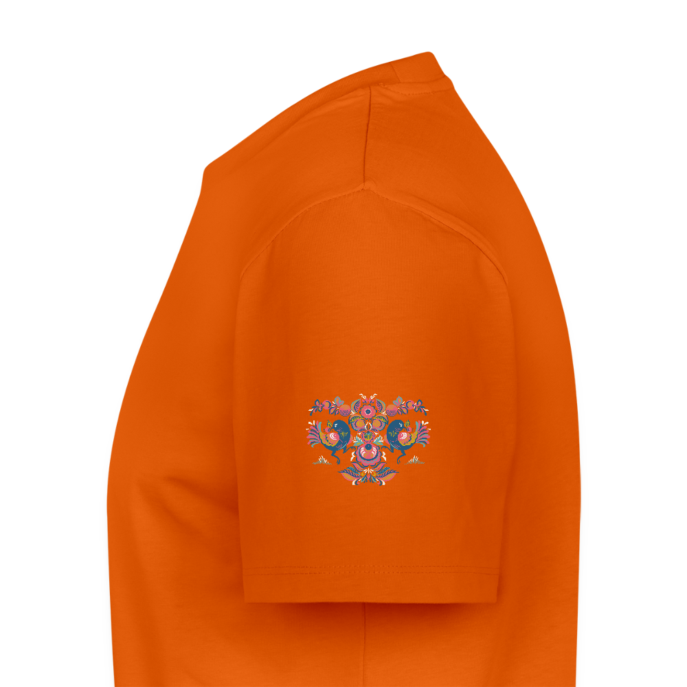 Mannen Premium T-shirt - oranje