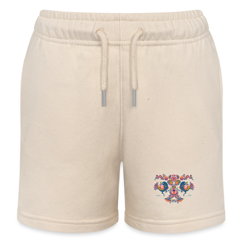 Stanley/Stella Kinder-bio-joggingshorts MINI BOLTER - witgrijs