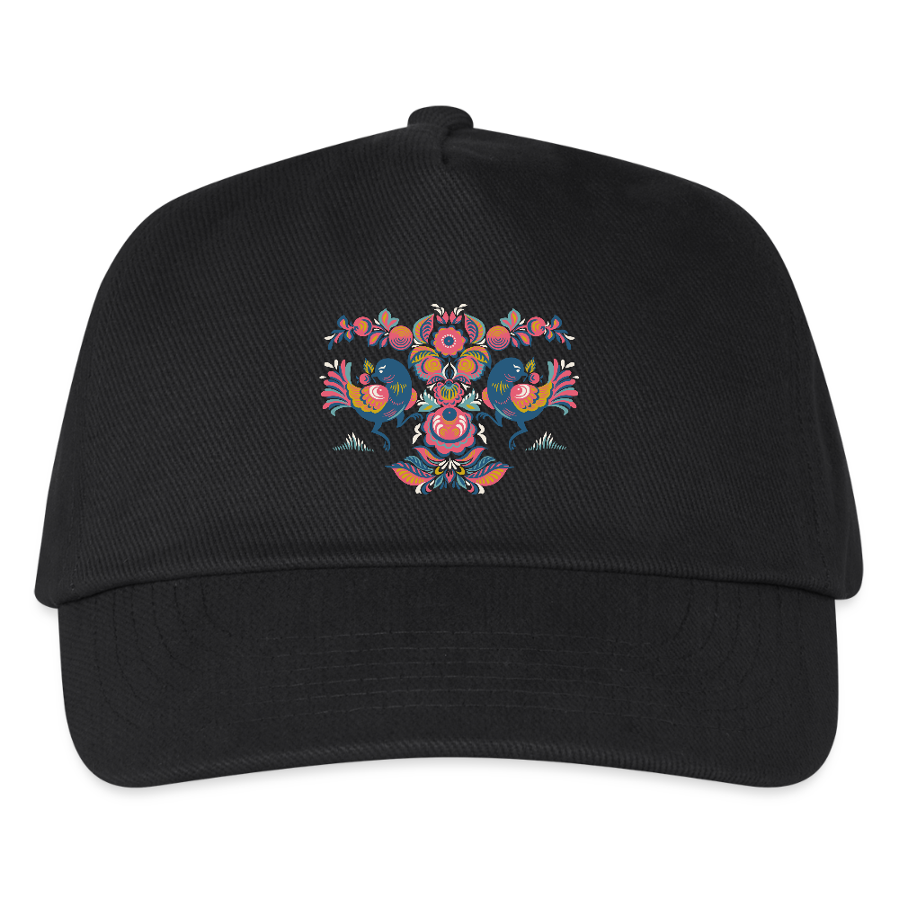 Kinder basecap - zwart