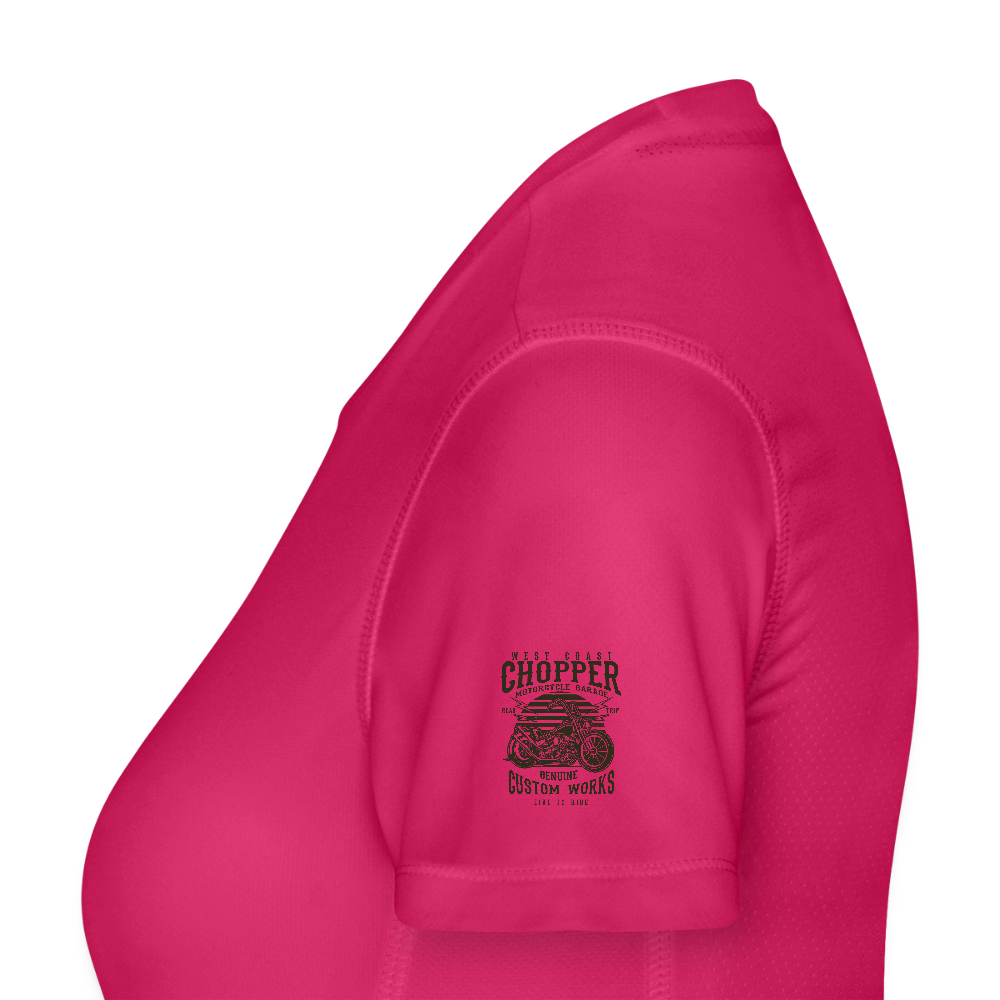 JAKO Vrouwen T-shirt Run 2.0 - donker roze