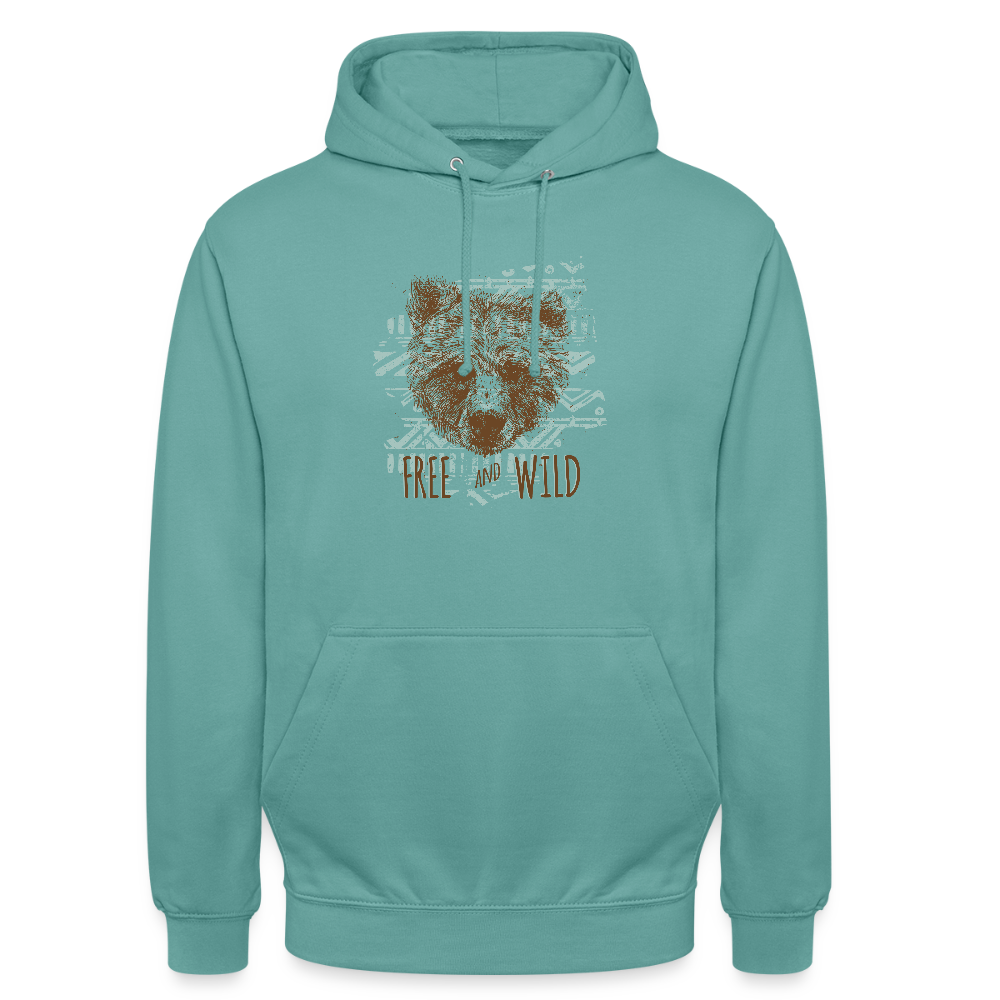 Hoodie unisex - pastel-turquoise
