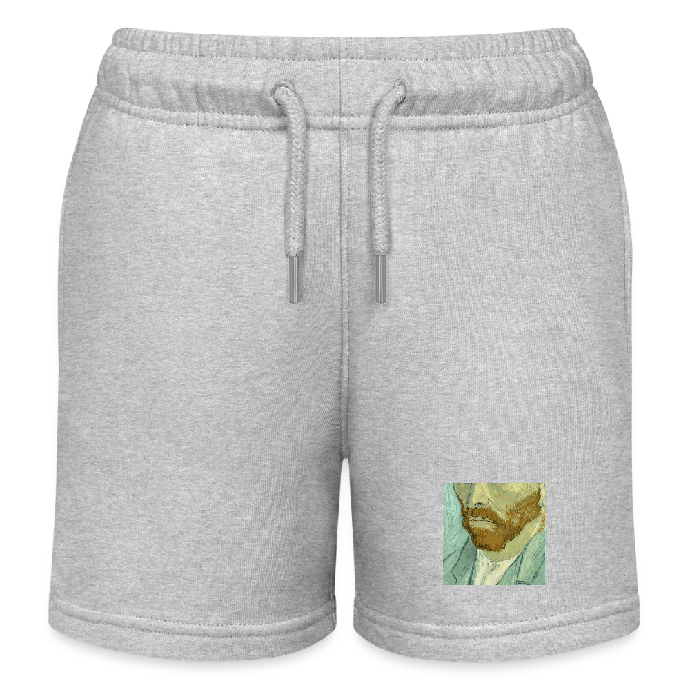Stanley/Stella Kinder-bio-joggingshorts MINI BOLTER - grijs gemêleerd