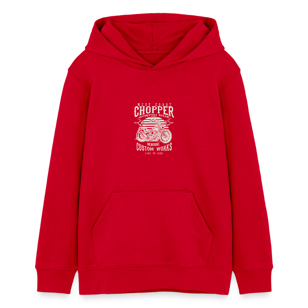 Stanley/Stella Tiener bio-hoodie Mini Cruiser - rood