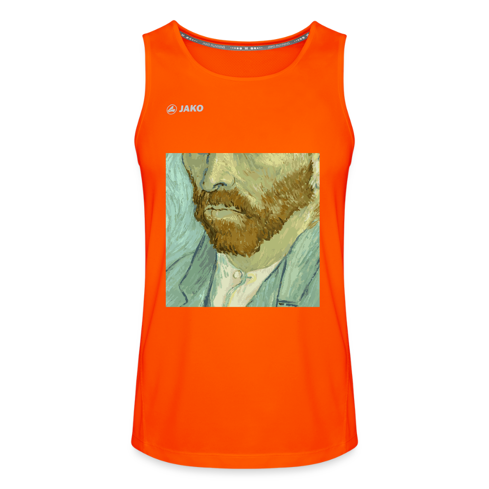 JAKO Mannen tanktop Run 2.0 - neonoranje