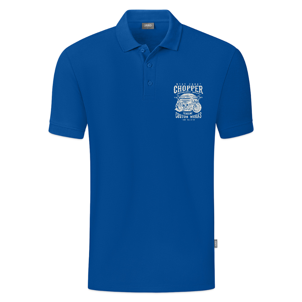 JAKO Kinderpolo Organic - blauw