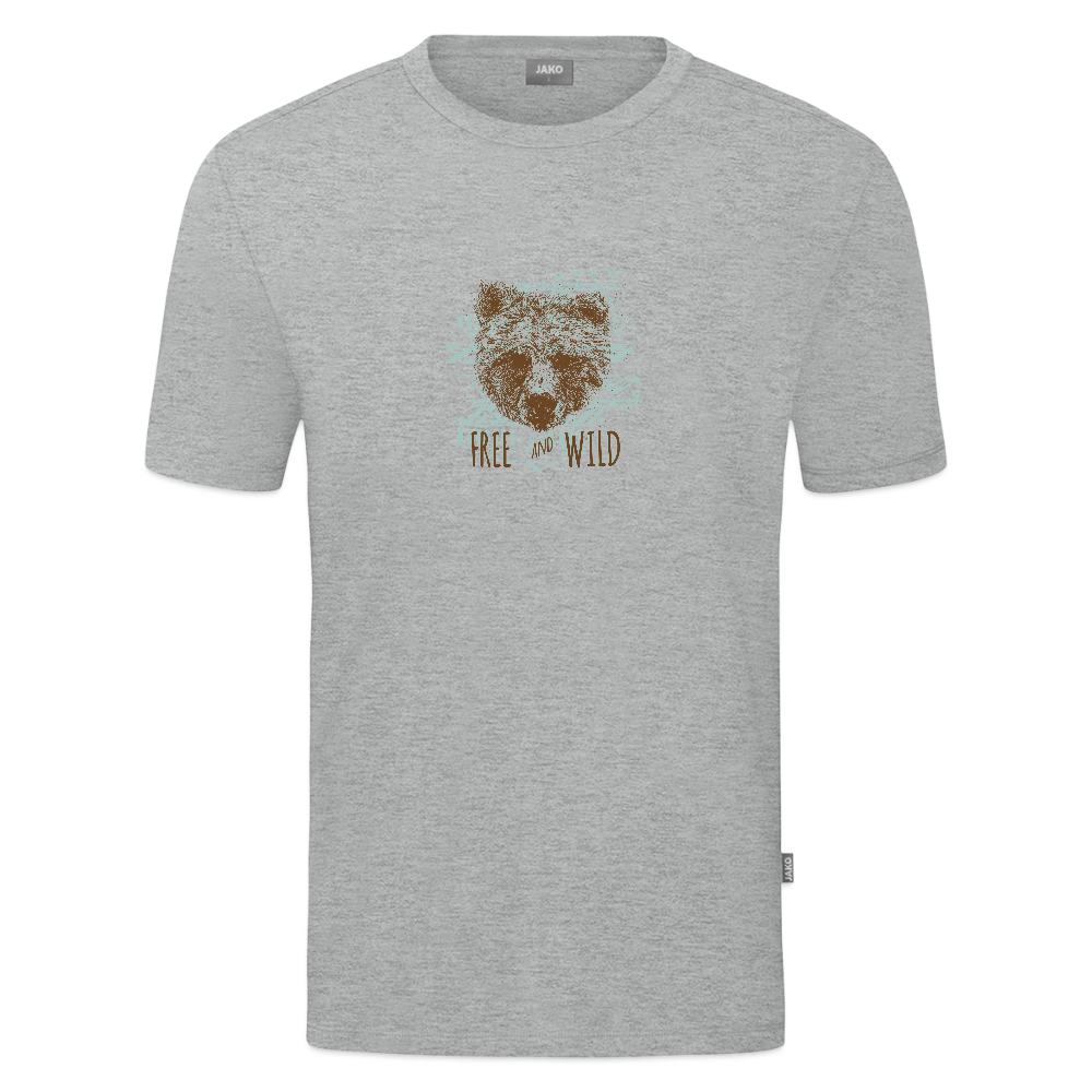 JAKO Teenager T-shirt Organic - grijs gemêleerd