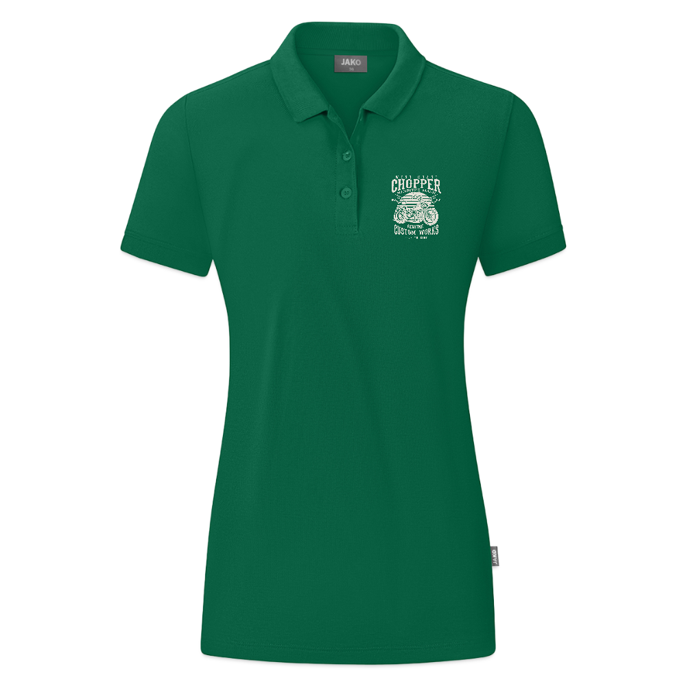 JAKO Vrouwen polo Organic - kelly groen