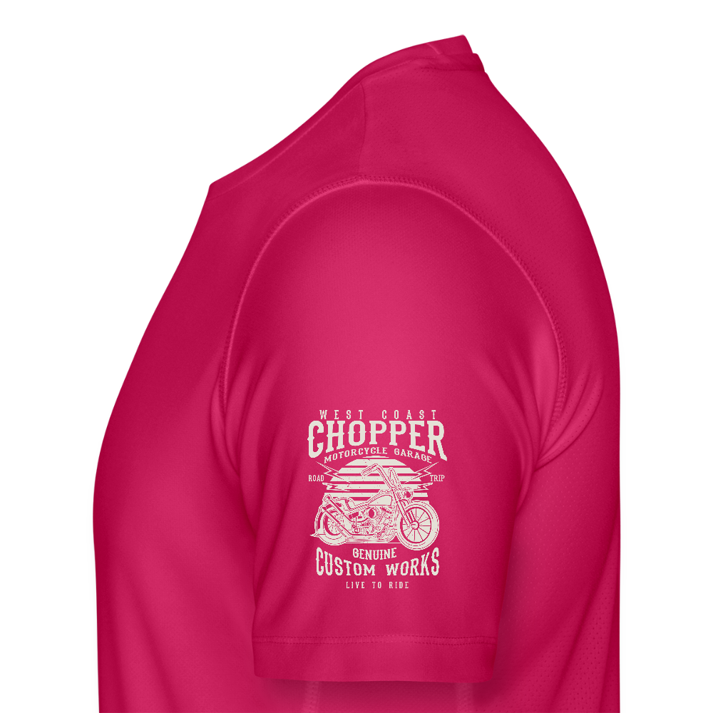 JAKO Mannen T-shirt Run 2.0 - donker roze